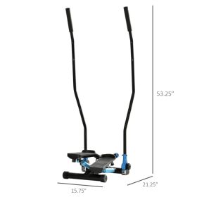 Twist Stepper Machine With Resistance Bands